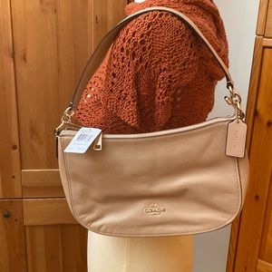 New Coach Smooth Leather crossbody.